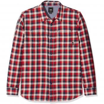 Vans_Apparel Alameda II S, Camisa para Niños, Multicolor