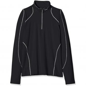 CMP Men's Half Zip Fleece Jacket Black/White 4XL