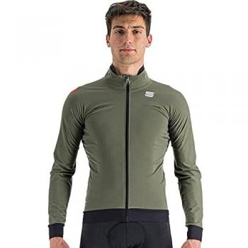 Chaqueta Sportful Fiandre Pro Verde Grisáceo para Hombre - XXL