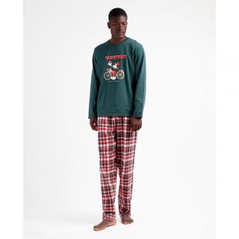 Pijama Manga Larga Merry Wonder verde Disney