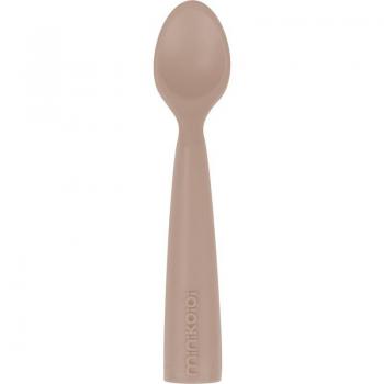 Minikoioi Silicone Learning Spoon - Bubble Beige