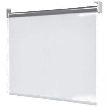 RIEL CHYC Mampara Cortina Enrollable PVC Transparente 70 x 150 cm Cadena Lado Izquierdo