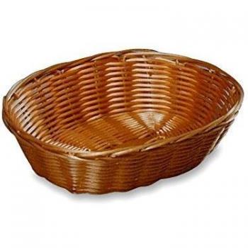 Kesper 17832 – Panera Oval Madera/plástico marrón 21 x 17 x 6 cm