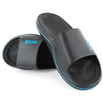 Chanclas de goma Seacsub Caya negro y azul para hombre adulto, unisex, tamaño 38 EU