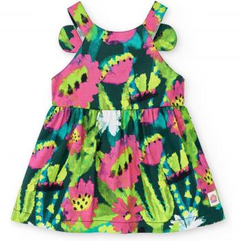 Tuc Tuc - Vestido de niña estampado con aplique de alas Tropadelic