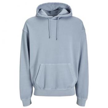 Jack & Jones Charge Faded Hoodie - Chambray Blue, XL
