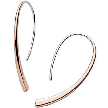 Pendientes Skagen de acero inoxidable bicolor SKJ1212998