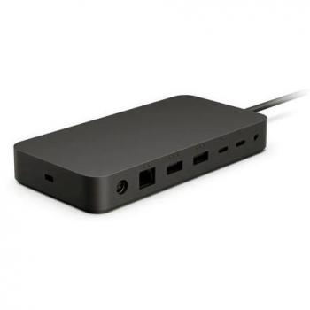 Refurbished Microsoft Surface Thunderbolt 4 Dock with 165W Power Supply - Black