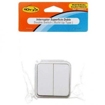 Interruptor Oryx Superficie Doble