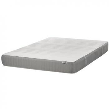 Colchón de látex medio Fantasy 140 x 200 cm con funda extraíble de poliéster y cremallera blanca