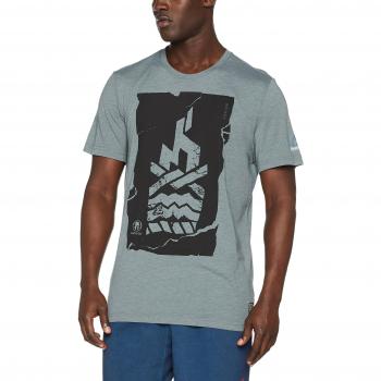 Reebok Srm Ss Tee 2 Camiseta, Hombre, Gris