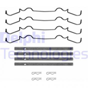 Kit de accesorios DELPHI LX0722, pastillas de frenos