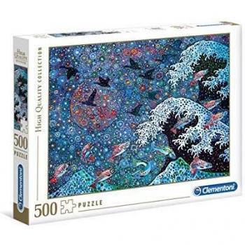 Clementoni- Puzzle 500 Piezas Bailando con Las Estrellas