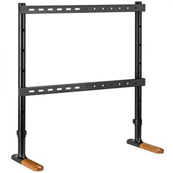Soporte de TV Universal MyWall HT26L para Pantallas Planas de 49” a 75”, Capacidad de 40 kg, Diseño en Efecto Madera