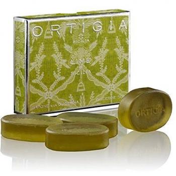Sicilian Lime Glycerin Soap Set 4 x 40 g