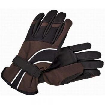 HKM Mujer Guantes de Membrana, Todo el año, Mujer, Color marrón Oscuro, tamaño XX-Small