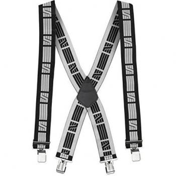 Tirantes Elásticos Ergonomicos Snickers 9050 - Negro/Gris Talla Única