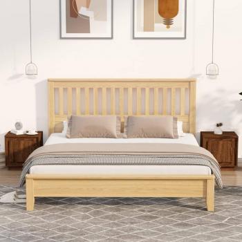 Mesita de noche 2 piezas Roble Marrón 44x35x45 cm madera multicapa