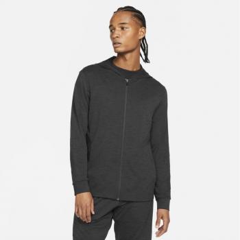 Nike Sudadera Con Cremallera Dri-Fit para Yoga Gris L Regular Hombre