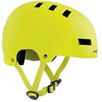 MET Yoyo Casco de Ciclismo, Niños, Amarillo, 54-57 cm