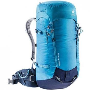 Mochila Deuter Guide Lite 28+ SL para mujer, capacidad de 28 litros, diseño ligero y funcional, sistema de suspensión Aircomfort Sensic Vario, correas ajustables y acolchadas, compartimento principal con acceso lateral