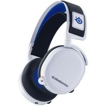 SteelSeries Arctis 7P+ Auriculares Gaming Inalámbricos con Micrófono, Son Surround 7.1, Bluetooth, Autonomía de 30 horas, Compatible con PS5/PS4, Color Negro/A