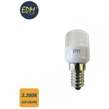 Lámpara frigorífico LED 0,5W 60 lúmenes E14 3200K luz cálida EDM 35290
