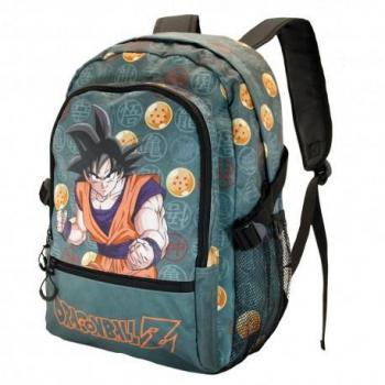 Mochila Dragon Ball 44cm con diseño de Goku y Vegeta en modo evolución