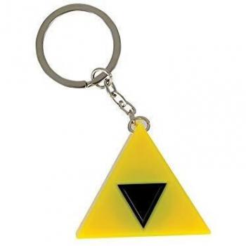 Legend of Zelda Triforce Keychain with Light and Sound