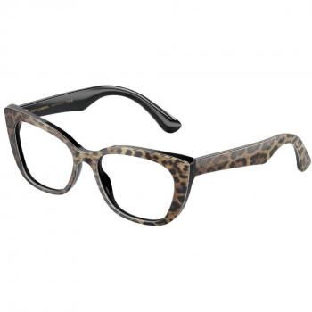 Dolce & Gabbana DX3357 Kids 3163 Kids' Eyeglasses Brown Size 47 - Blue Light Block Available