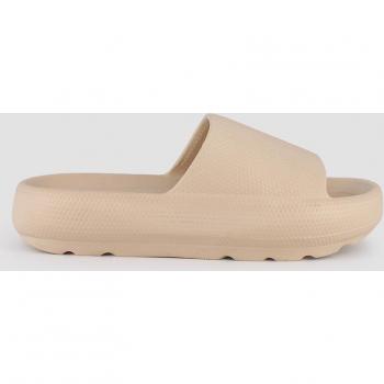 Sandalias Flip de plataforma con banda ancha y estampado liso