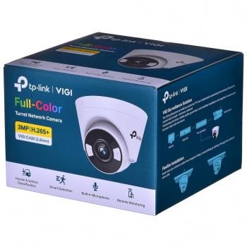 TP-Link VIGI C430 3MP Full-Color Turret Network Camera 2.8mm Lens IR 30m