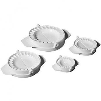 IBILI 707700 - Set 4 Molde Empanadillas, Blanco, 20 x 20 x 7 cm