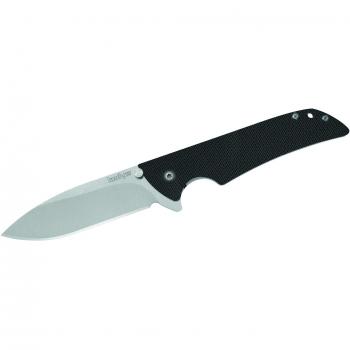 Kershaw Einhandmesser, Skyline, Sandvik Stahl 14C28N,, G-10 Griffschalen, Liner Lock, Edelstahl-Gürtelclip