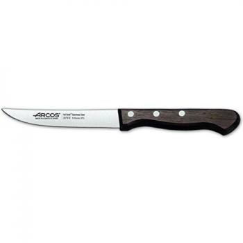 Arcos Serie Atlantico, Cuchillo Verduras, Hoja de Acero Inoxidable de 105 mm, Mango de madera Palisandro color Marrón