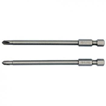 Kit de puntas de tornillo YATO YT-0496 - Bits de destornillador 2pcs triwing: nr1x100mm; nr3x100mm 1/4 hexagonal