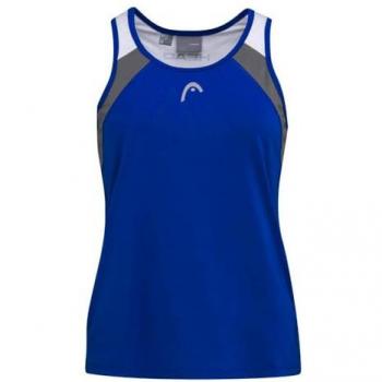 Camiseta Sin Mangas HEAD Club 22 para Mujeres, Color Azul, Talla M