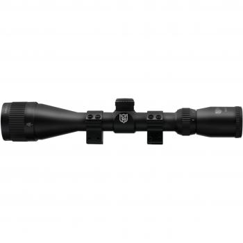 Nikko Stirling MountMaster AO Half Mil Dot Reticle Rifle Scope 3-9x40, 1in Tube, HMD Reticle, 1/4 MOA, Black
