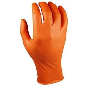 Juba - Guante Desechable Nitrilo Ngr.Grippaz 580 Or M