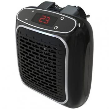 Calefactor eléctrico de pared Starlyf Power Heater 800W, con autoapagado, tecnología termo-cerámica, temporizador de 12 horas y control de temperatura digital, ideal para habitación, sala u oficina