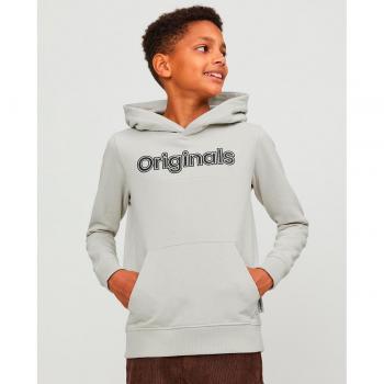 Sudadera con capucha de niño Jack & Jones - Modelo 12247614-Gris