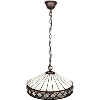 Lámpara de Techo Viro Ilumina Blanco Hierro 60 W 30 x 125 x 30 cm