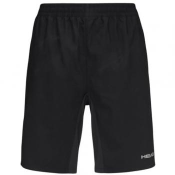 Shorts HEAD Club 9in para hombres en color negro, talla M