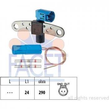 Sensor de posición del cigüeñal FACET 9.0543K
