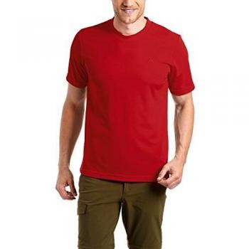 Maier Sports Walter Men's Short Sleeve T-Shirt in Salsa Red