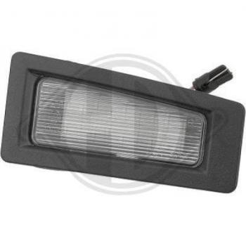 Piloto de matrícula DIEDERICHS 5620192 con luz LED, diseño compacto, fácil instalación, compatible con múltiples modelos de vehículos