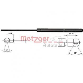 Amortiguador de maletero METZGER 2110485 para Ford Mondeo 4