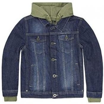 Marc O'Polo Jeansjacke mit Sweatjacke-Chaqueta Niñas    Azul Azul