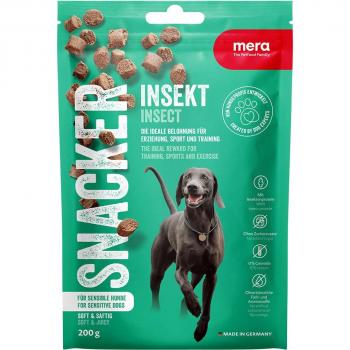 Mera Snacker snacks con insectos para perros - 4 x 200 g
