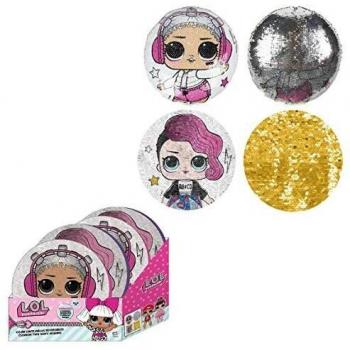 COJIN Lentejuelas LOL - 25 CM